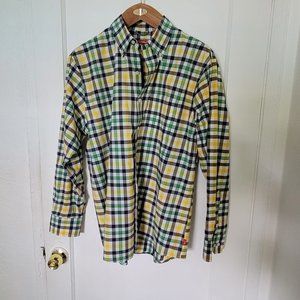 Izod Men Shirt M Long Sleeve